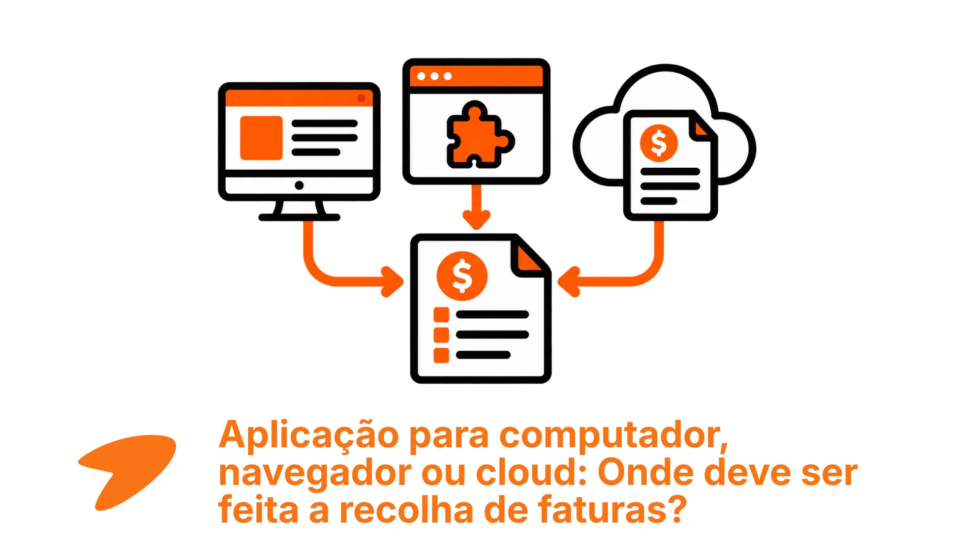 Comparativo de soluções de recolha automática de faturas entre extensões de browser e apps desktop