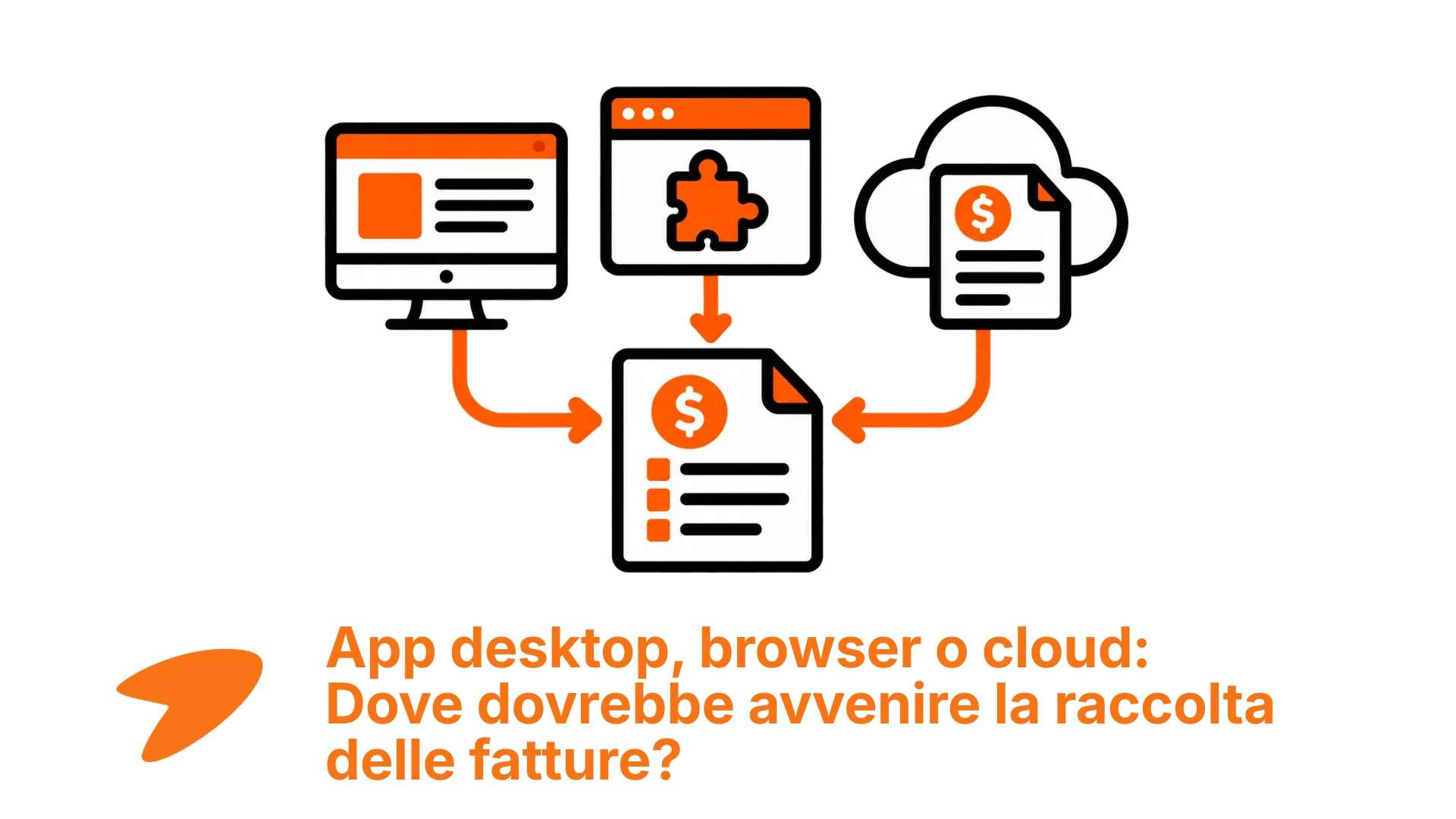 Confronto tra app desktop, estensione browser e cloud per la raccolta automatica delle fatture aziendali