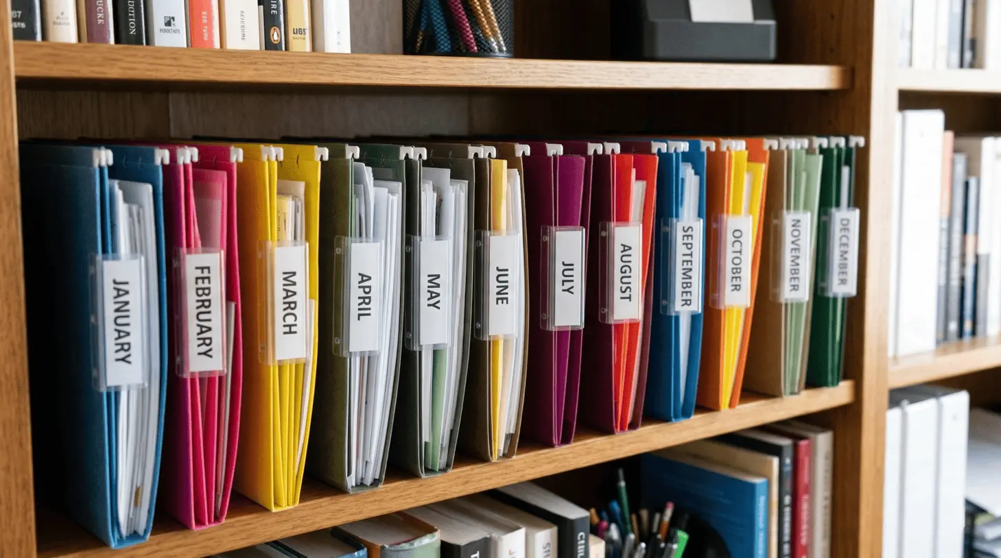 How to Organize Receipts for Taxes Section.webp