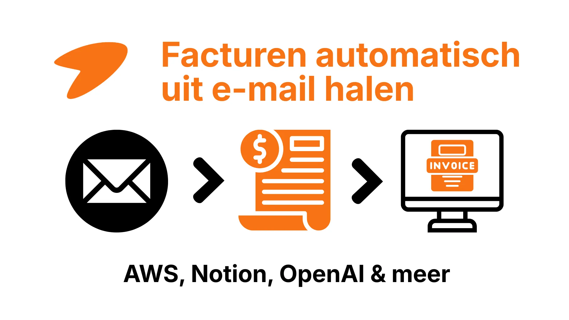Facturen automatisch uit e-mail halen van AWS, Notion, OpenAI en andere SaaS-tools