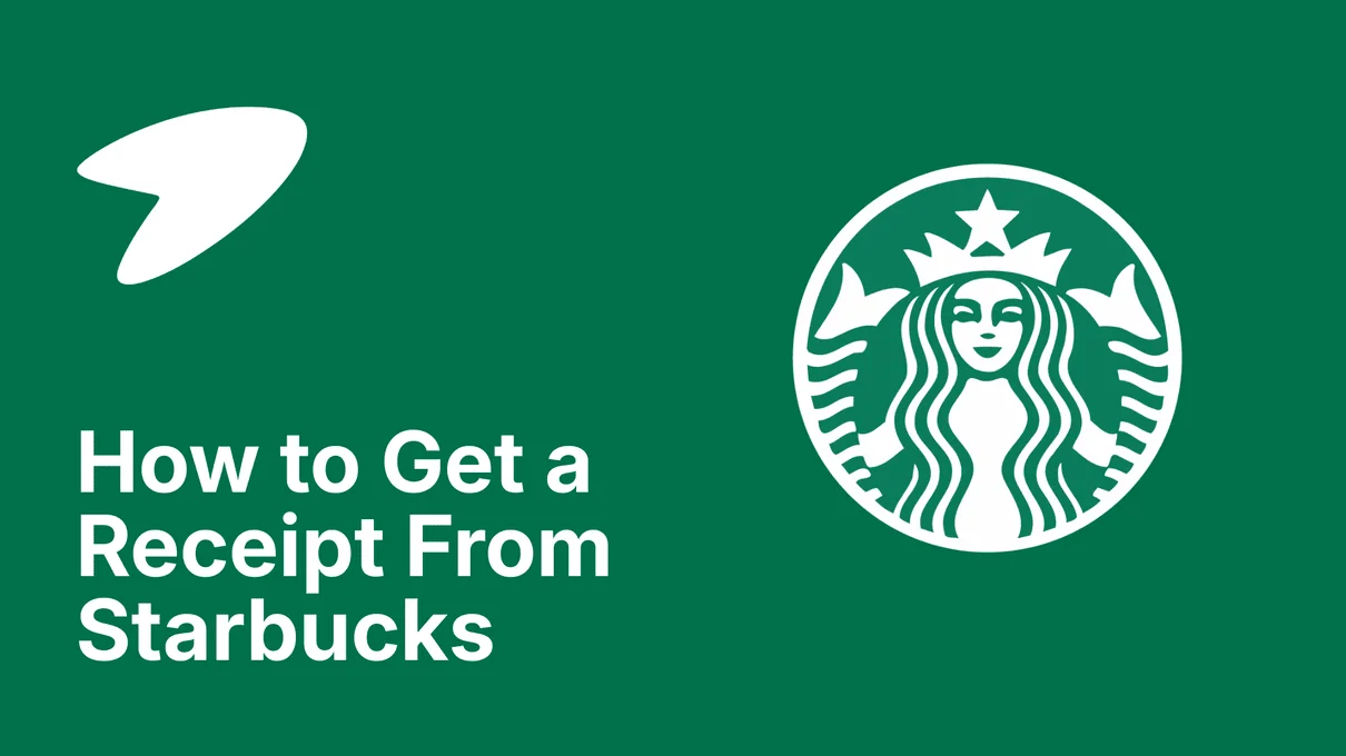 How to Get a Receipt From Starbucks