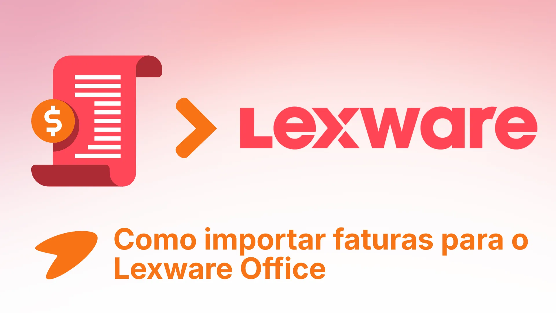 Interface de utilizador a mostrar como importar faturas para o Lexware Office com a Tailride.