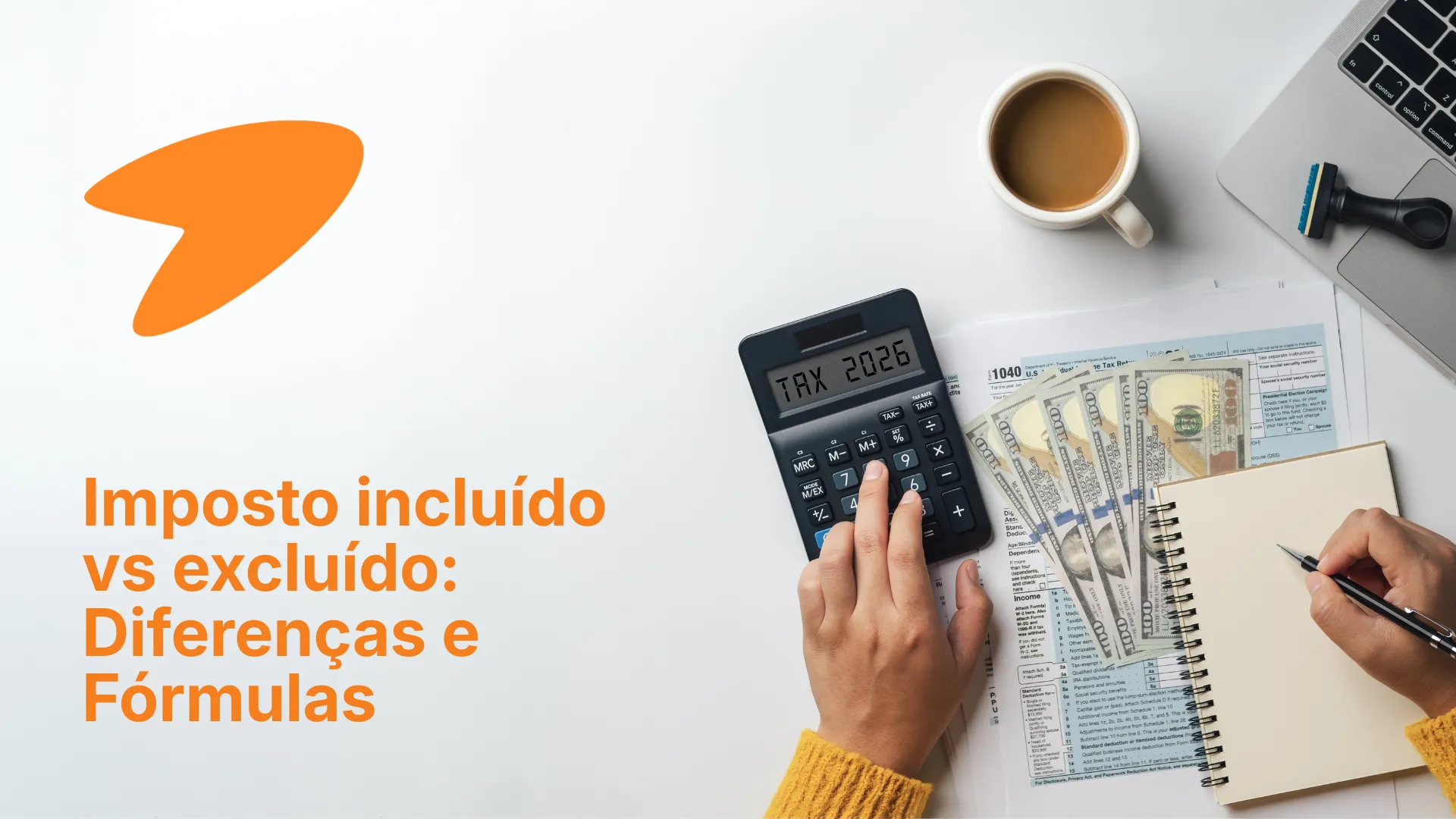 Diferença entre imposto incluído vs excluído explicada com exemplos de preços