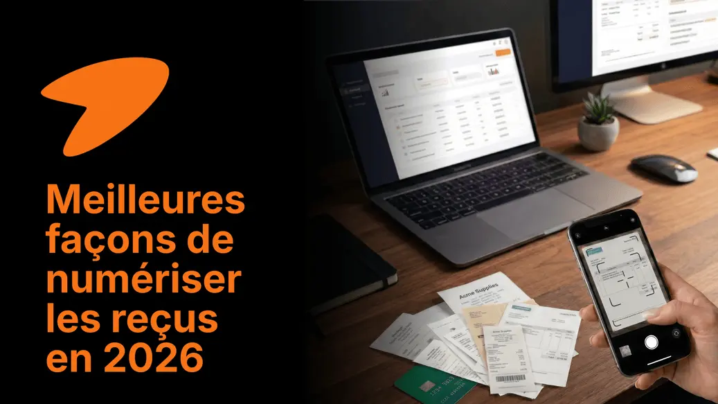 Meilleures façons de numériser les reçus en 2026