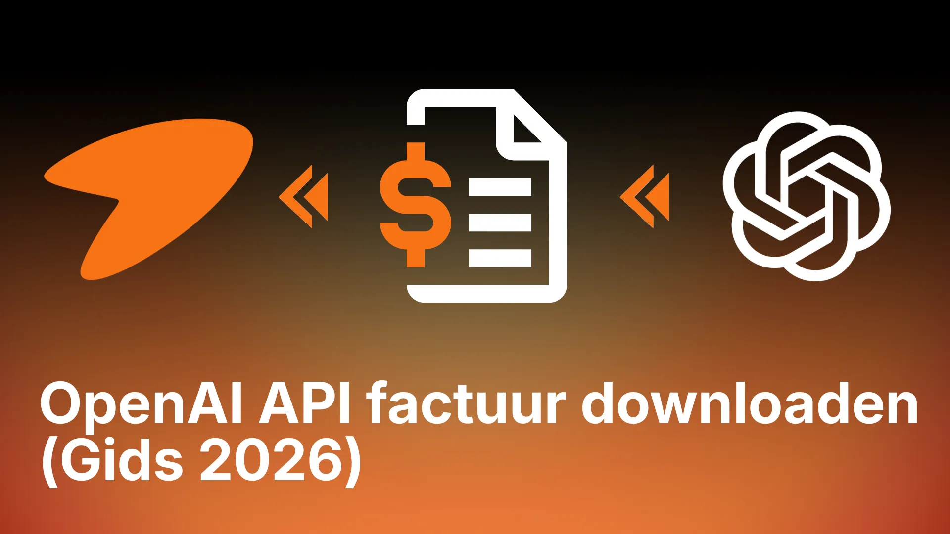 OpenAI API factuur downloaden dashboard overzicht met tokens en btw