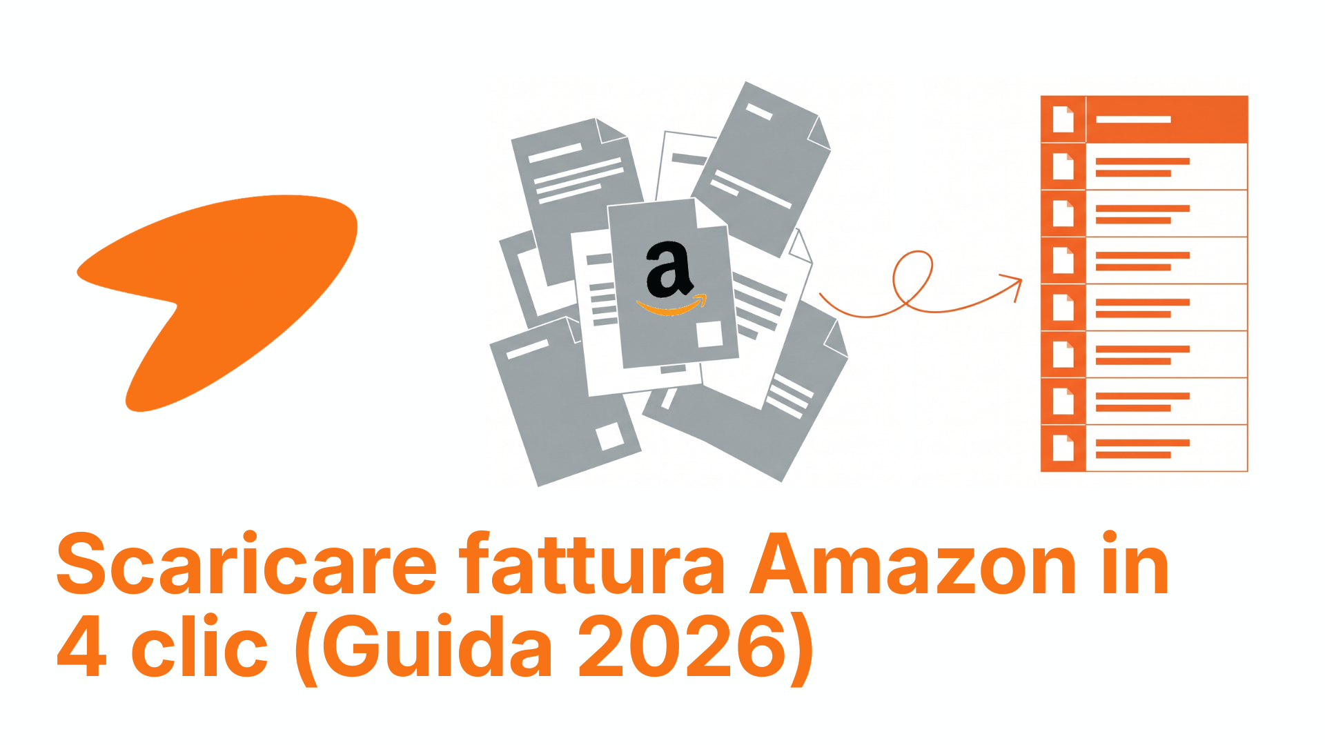 Guida completa su come scaricare fattura Amazon in formato PDF in 4 clic